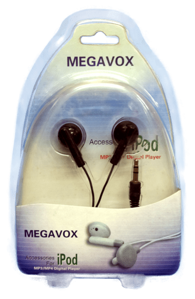 AUDIFONO, MEGAVOX, FOR IPOD