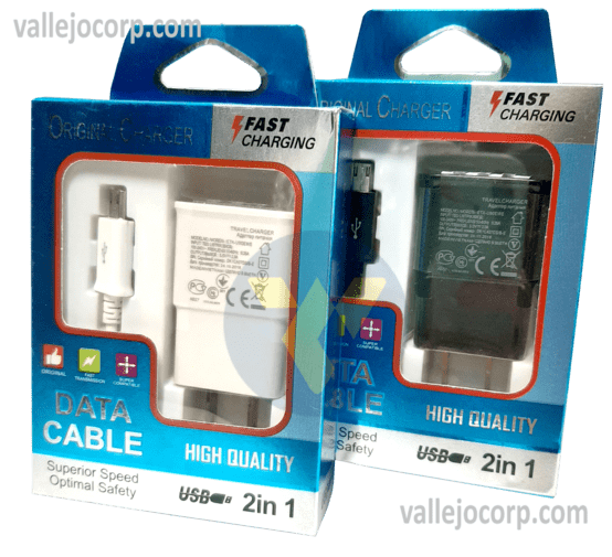 CARGADOR, S/M, DATA CABLE 2 EN 1
