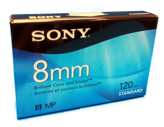 CINTA DE VIDEO, SONY, P6-120 8MM STANDARD