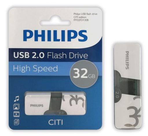 MEMORIA, PHILIPS, USB 32GB 2.0 SNOW/VIVID/WEE