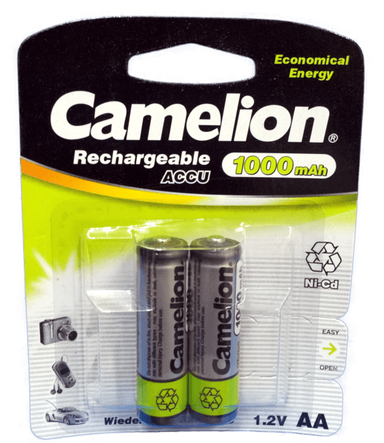 PILA RECARG, CAMELION, 1000 MAH AA-2
