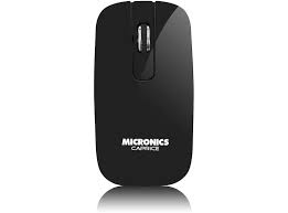 MOUSE, MICRONICS, CAPRICE M713RX WIFI RECARGABLE BLACK