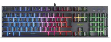 TECLADO, CYBERTEL, ELEMENT K500 RAINBOW GAMER
