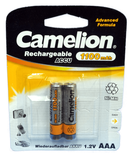 PILA RECARG, CAMELION, NH-AAA 1100